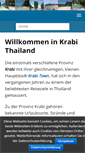 Mobile Screenshot of krabi-thailand.de