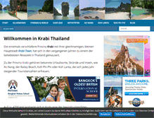 Tablet Screenshot of krabi-thailand.de